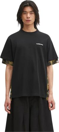 A Bathing Ape A Bathing Ape, Uomo, Top, Nero, L, new