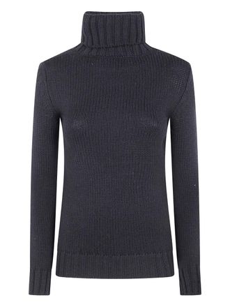base Maglione a collo alto - Nero