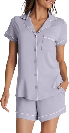 Tommy John Short Sleeve Top & Short Pajama set in Purple at Nordstrom, Size X-Large