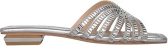 Alma En Pena Flat Shovel Sandal - Dames - Sandalen - Grijs - 37 EU - Schoenen