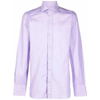 Tom Ford Camicia Button-Down - - Shirts - Uomo - Viola - M