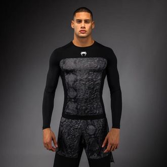 OEM Camiseta De Manga Larga Venum G-fit Scales Rashguard Para Hombre, Color Negro, Talla M