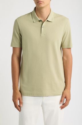 BOSS Parlay Short Sleeve Polo in Dark Beige at Nordstrom, Size Xx-Large