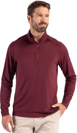 Cutter & Buck Coastline Epic Comfort Recycled Mens Quarter Zip