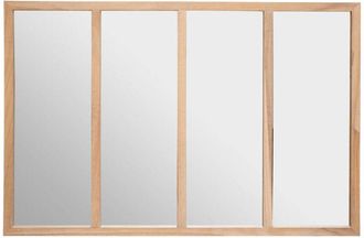 Atmosphera Atmosphera - Specchio da laboratorio nae in legno 116x76cm créateur dintérieur