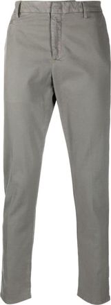 Dondup Taupe Logo Detail Jeans