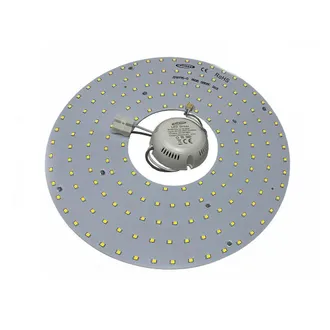 Trade Shop Trade Shop Traesio - Circolina Led Modulo Neon Circolare 54 Watt Ip20 Ricambio Plafoniere Luce Ca-54 - -bianco Caldo