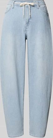 s.Oliver Red Label Barrel Leg Jeans aus Baumwoll-Mix in Hellblau, Gr&ouml;&szlig;e 40