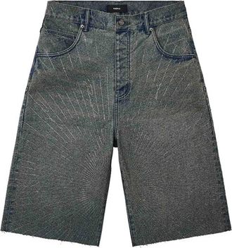 Purple P070 Radial Hotfix Shorts - Heren - Denim shorts - Blauw - W29 - Katoen - Korte Broeken