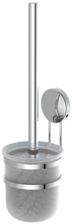 Eisl WC-Reinigungsbürste 1 Stk. aus Edelstahl Edelstahl, Toilettenbürstenhalter, Wandmontage ohne bohren