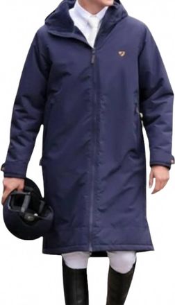 Aubrion Unisex All Weather Robe In Navy