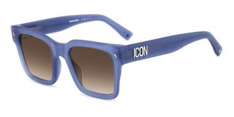 Dsquared2 ICON 0010/S FLL/HA Mens Sunglasses Blue Size 51