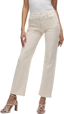 Hudson Remi Ecru Stripe Jean