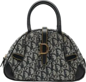 Dior Pre-owned Handbags, female, Blue, Size: ONE SIZE Pre-owned Vintage Handbag