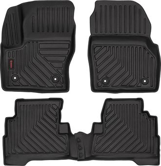 OEM Alfombrillas De Goma 3d Para Coche: Ford Kuga Mk2 (suv, 2012-2019) - Borde De 5 Cm