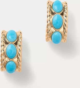 Lilly Pulitzer Sunshine Grove Hoop Earrings