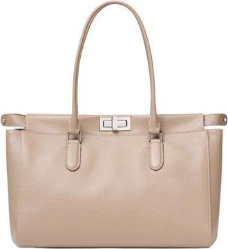 Fendi Peekaboo Tote Small - Dames - Shoppers - Bruin - ONE Size - Leer - Tassen