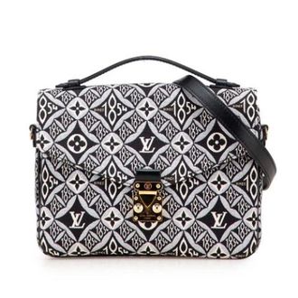 Louis Vuitton Pre-owned Pochette Metis - Dames - Pre-owned - Zwart - Maat: ONE Size Leer