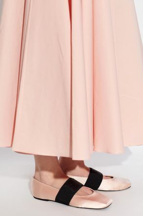 Givenchy Tonal Ballet Flats, Womens, Pink