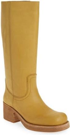 Jeffrey Campbell Reflect Platform Boot in Yellow Distressed at Nordstrom Rack, Size 9.5