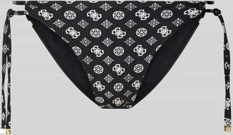 Guess Bikinihose mit seitlicher Schn&uuml;rung Modell SOLEIL in Black, Gr&ouml;&szlig;e XL