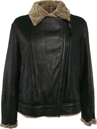 Brunello Cucinelli Lammy jack - Zwart