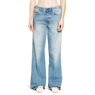 Gucci Bleached Denim Flared Jeans