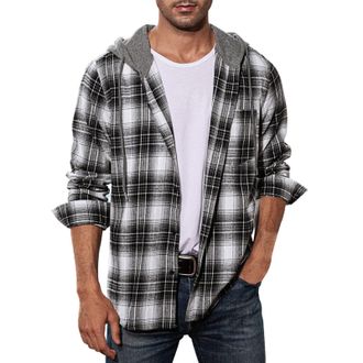 Generic of The Day Prime Checkered Shirt Men Blue Shirt Mens Mens Long Sleeve Shirts Satin Shirts for Women Western wear
