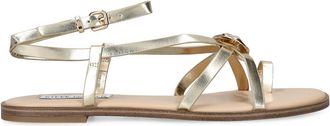 Steve Madden Womens Napa Valley Gold Sandals - Size UK 6