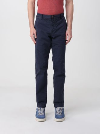 Blauer Pantaloni chino Blauer in cotone stretch