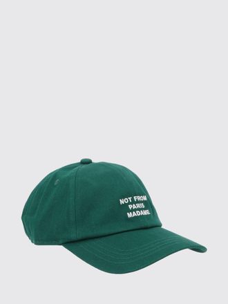 Dr&ocirc;le de Monsieur Dr&ocirc;le de Monsieur Cotton Twill Baseball Cap with Embroidered Logo and Slogan