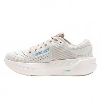 Brooks Womens Ghost Max 3 Running Shoes In Coconut Chateau Grey Blue