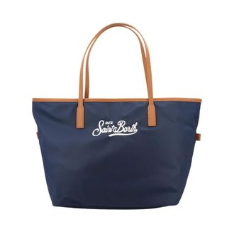 MC2 Saint Barth Bag - female - MC2 Saint Barth - Shopping Bags - Blue - ONE SIZE - Bags