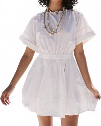 Free People Fulltime Fun Mini Dress In Ivory