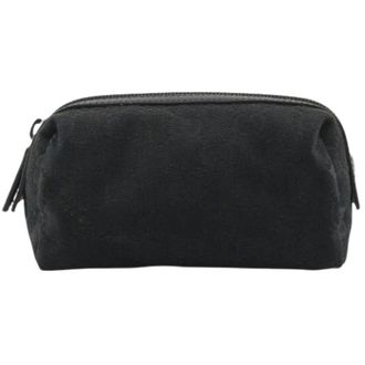 Gucci Pre-owned Pouch - Dames - Pre-owned - Zwart - Maat: ONE Size