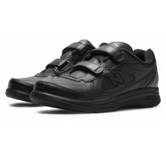 New Balance Womens Velcro Shoe In Black