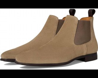 Magnanni MenS Shaw Boots In Rocia Taupe Suede