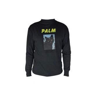 Palm Angels Heren, Tops, Grijs, Maat: XS Katoen