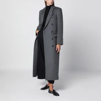 IVY OAK Cappotto doppiopetto grigio m&eacute;lange