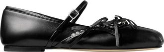 Jimmy Choo London Ballerina JC E26 - Dames - Ballerinas - Zwart - 37 1/2 EU - Schoenen