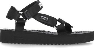Palm Angels X Suicoke Depa Logo-printed Strap Sandals