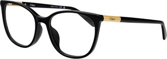 Chlo&eacute; Ch 0370Ol Optisch Montuur - unisex - Brillen - Zwart - 56 MM - Accessoires