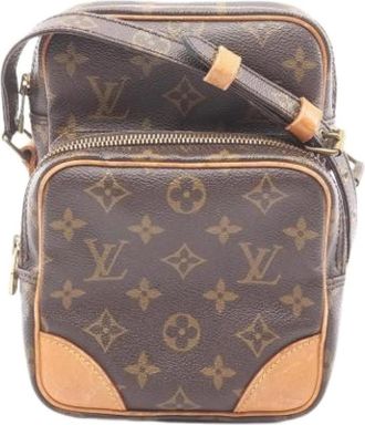 Louis Vuitton Pre-owned Cross Body Bags, female, Brown, Size: ONE SIZE Pre-owned Amazon Shoulder Bag
