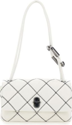 Marc Jacobs White The Mini Dual Shoulder Bag