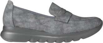 Wolky Snoafer F2F - Dames - Loafers - Grijs - 40 EU - Wol - Schoenen