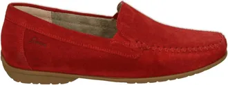 Sioux Schoenen, Dames, Rood, 40 1/2 EU, Leer, Cortizia-705-H