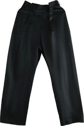 Maison Margiela pleated-front trousers - Nero