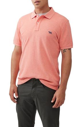Rodd & Gunn Gunn Piqu&eacute; Sports Fit Cotton Polo in Salmon at Nordstrom, Size Xxx-Large