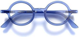 LONDON MOLE Eyewear | Lunettes de lecture espion | Lunettes rectangulaires | Lecteurs cool | Lunettes de lecture pour homme/femme | Unisexe, Noir mat