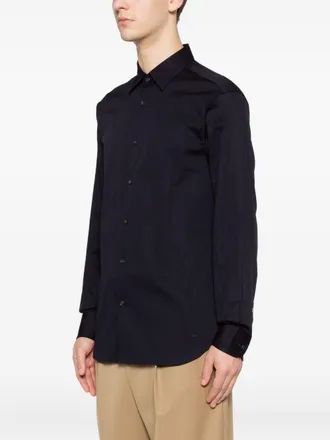 Emporio Armani Cotton Shirt - Black